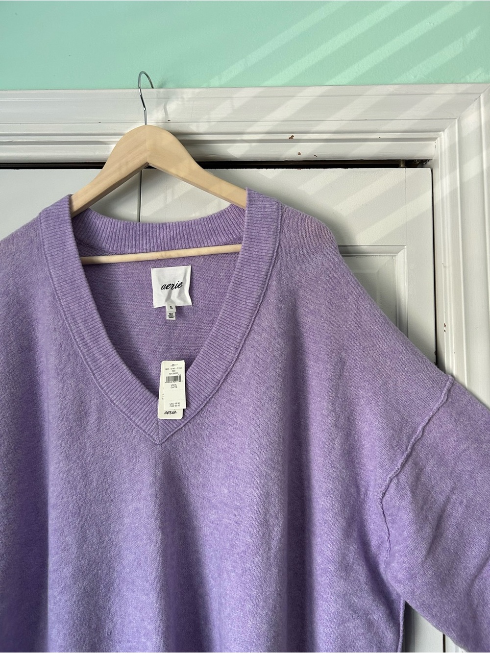 NWT Aerie Vneck Sweater